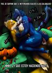  anthro duo female fox_mccloud halloween hi_res holidays https://e621.net/users/1702596 krystal male male/female nintendo star_fox 