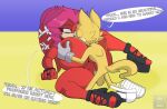  anthro archie_comics balls beach big_breasts breasts canid canine canis clothing duo echidna female footwear genitals hi_res high_heels huge_breasts interspecies lien-da male male/female mammal mklancer00 monotreme nipples penetration penis pussy seaside sega sex sonic_the_hedgehog_(archie) sonic_the_hedgehog_(comics) sonic_the_hedgehog_(series) vaginal vaginal_penetration wolf 