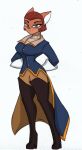  anthro big_breasts blush breasts captain_amelia clothing coat disney female hi_res pace-maker small_waist solo thigh_gap topwear treasure_planet wide_hips 