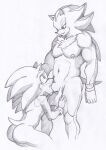 absurd_res anthro balls duo genitals hi_res male male/male muscular muscular_male nipples oral penis sega shadow_the_hedgehog size_difference sketch sonic_the_hedgehog sonic_the_hedgehog_(series) tailverknk 