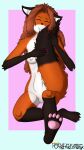  4k 9:16 absurd_res anthro breasts canid canine digital_media_(artwork) female fox fur hair hi_res keidran laura_(twokinds) mammal onetruefanatyk simple_background smile solo tail twokinds webcomic webcomic_character 