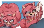  &lt;3 &lt;3_eyes absurd_res accessory amy_rose anthro bodily_fluids butt cum cum_in_mouth cum_inside drooling duo eulipotyphlan eyewear female genital_fluids genitals glasses hand_on_penis headband hedgehog hi_res looking_at_genitalia looking_at_penis looking_at_viewer male male/female mammal musk nude oral penile penis penis_worship saliva sega sex shybred solo_focus sonic_the_hedgehog_(series) sound_effects tail tail_motion tailwag tears 