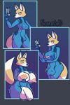  absurd_res anthro balls balls_expansion big_balls big_breasts big_butt big_penis bodily_fluids breast_expansion breasts bulge butt butt_expansion canid canine english_text expansion female fox fox_mccloud ftg_transformation fti_transformation gender_transformation genital_expansion genitals gun gynomorph hi_res holding_object holding_weapon huge_balls huge_breasts huge_butt huge_penis humanoid_genitalia intersex lactating machine mammal metroid nintendo nokamiwd penis penis_expansion ranged_weapon robot simple_background star_fox substance_intoxication text thick_thighs transformation weapon zero_suit 