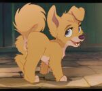  angel canid canine canis disney domestic_dog female hi_res lady_and_the_tramp mammal solo wugi 