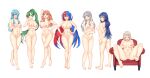  6+girls absurdres alear_(female)_(fire_emblem) alear_(fire_emblem) anus barefoot blue_hair celica_(fire_emblem) chair commission commissioner_upload eirika_(fire_emblem) fire_emblem fire_emblem:_radiant_dawn fire_emblem:_the_blazing_blade fire_emblem:_the_sacred_stones fire_emblem_awakening fire_emblem_echoes:_shadows_of_valentia fire_emblem_engage fire_emblem_fates green_hair highres lucina_(fire_emblem) lyn_(fire_emblem) micaiah_(fire_emblem) multicolored_hair multiple_girls nabunabu nipples non-web_source nude pussy red_hair white_hair 