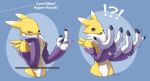  anthro badroy bandai_namco clawed_fingers claws clothing digimon digimon_(species) female growth hand_expansion hand_fetish hand_focus handpaw handwear inflation paws renamon solo surprise surprised_expression transformation 