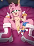  &lt;3 &lt;3_eyes 2022 3:4 absurd_res amy_rose anthro anus blush breasts clothed clothing digital_drawing_(artwork) digital_media_(artwork) disembodied_penis eulipotyphlan female footwear fur fureezy furniture genitals gloves green_eyes hair handwear hedgehog hi_res lying male mammal open_mouth partially_clothed penetration penis pink_body pink_hair plushie pussy sega sex shoes sonic_the_hedgehog sonic_the_hedgehog_(series) vaginal vaginal_penetration 