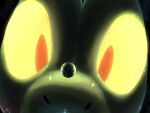  2020 4:3 ambiguous_gender anthro digital_media_(artwork) generation_3_pokemon giga glowing glowing_eyes headshot_portrait looking_at_planet macro magpi nintendo orange_eyes pokemon pokemon_(species) portrait solo treecko yellow_sclera 