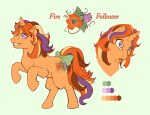  accessory bow_ribbon cutie_mark equid equine fan_character farthingale female feral flower furgonomics gem gem_eyes hair hasbro hooves horn leaf mammal mlp_g1 multicolored_hair multicolored_tail my_little_pony orange_body plant prick_ears purple_eyes ribbons snout solo tail tail_accessory tail_bow tail_ribbon twinkle-eyed unicorn unicorn_horn 