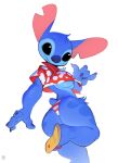  alien anthro anthrofied big_breasts big_butt bikini bikini_bottom black_eyes breasts butt claws clothing crop_top crossgender disney experiment_(lilo_and_stitch) female flip_flops footwear foresttherotten hi_res lilo_and_stitch mtf_crossgender panties sandals shirt solo stitch_(lilo_and_stitch) swimwear thick_thighs topwear under_boob underwear 