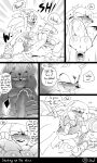  2023 absurd_res anthro anthro_on_anthro anus ball_size_difference balls big_balls big_chest big_penis black_and_white bodily_fluids breath comic cum cum_on_penis cum_string dialogue duo eat_blush echidna english_text erection eulipotyphlan gaping gaping_anus genital_fluids genitals hand_on_leg hand_on_penis hand_on_thigh head_stand hedgehog hi_res hot_dogging huge_balls huge_penis humanoid_genitalia humanoid_penis imminent_anal knuckles_the_echidna krazyelf leg_grab male male/male mammal moan monochrome monotreme motion_lines nipple_blush on_grass penis penis_size_difference precum sega shaking sonic_the_hedgehog sonic_the_hedgehog_(series) speech_bubble text thigh_grab thought_bubble throbbing_penis trembling vein veiny_penis 