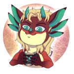  anthro dragon female haodz headshot_portrait hi_res icon portrait solo 