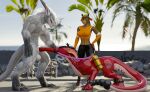  anthro beach blender_(software) bovid bovine cattle clothing dragon drone dronification exhibitionism felkin female feral forced gas_mask group hi_res male male/male mammal mask nocturnalfuzz nocturnalfuzz_(character) oral public rubber rubber_clothing rubber_suit seaside 