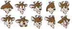  alpha_channel angry anthro antlers blush brown_body brown_fur brown_nose covering covering_eyes covering_face darwin_(tinydeerguy) deer embarrassed eyes_closed fur green_eyes half-closed_eyes happy hi_res horn male mammal narrowed_eyes open_mouth smile solo tan_body tan_fur telegram telegram_sticker tinydeerguy tongue_showing 
