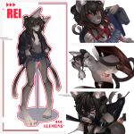  anthro clothing dildo felid feline female group harness hi_res klemens mammal one-bar_prison rope rubber rubber_clothing rubber_suit sex_toy solo 