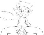  anthro bodily_fluids crotch_tuft cum dipodid fang_the_hunter first_person_view fours_(artist) genital_fluids genitals hi_res jerboa male mammal penis rodent sega sitting sketch solo sonic_the_hedgehog_(series) tuft 