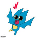  &lt;3 1:1 2019 adorabat alpha_channel anthro bat blue_body cartoon_network cute_fangs fangs female full-length_portrait hannocherryblos happy looking_at_viewer mammal mao_mao:_heroes_of_pure_heart open_mouth pegleg portrait signature simple_background solo teeth transparent_background wings young 