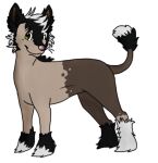  2012 alpha_channel ambiguous_gender black_body black_fur bluekyokitty brown_body brown_skin canid canine canis chinese_crested_dog digital_drawing_(artwork) digital_media_(artwork) digitigrade domestic_dog feral full-length_portrait fur green_eyes grey_body grey_fur hairless hairless_dog mammal pink_nose portrait sebdoggo shaded simple_background smile soft_shading solo standing tail tail_tuft toy_dog transparent_background tuft 