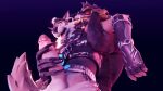  3d_(artwork) absurd_res anthro balls canid canine canis clothed clothing digital_media_(artwork) dire_(fortnite) duo ear_piercing epic_games fortnite genitals hi_res looking_down looking_pleasured male male/male mammal partially_clothed penis piercing raised_arm stroking_penis unknown_artist wendell_(fortnite) were werecanid werecanine werewolf wolf 
