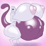  absurd_res angstrom anthro areola bedroom_eyes big_breasts big_butt blue_eyes blush breasts butt crouching female generation_1_pokemon hi_res huge_breasts huge_thighs hyper hyper_breasts hyper_pregnancy legendary_pokemon looking_at_viewer mewtwo multicolored_body narrowed_eyes nintendo nipples nude pink_areola pink_nipples pokemon pokemon_(species) pregnant seductive solo thick_thighs two_tone_body unborn_kicking 