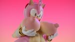  accessory amy_rose anthro areola azul_uwu big_areola big_breasts blender_(software) breasts clothing eulipotyphlan female gloves green_eyes hand_on_breast handwear headband hedgehog hi_res mammal pink_body sega solo sonic_the_hedgehog_(series) white_clothing white_gloves white_handwear 