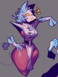  anthro armless big_breasts breasts clothed clothing darkner deltarune disembodied_hand felid female floating_hands front_view hi_res machine mammal open_mouth robot small_waist solo tasque_manager thick_thighs undertale_(series) wide_hips xexeezy yellow_eyes 
