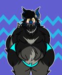  abstract_background absurd_res anthro bbm belly big_butt blush blush_lines bulge butt danny_(naughtyrottie) digital_media_(artwork) fur hi_res huge_butt hybrid hyper hyper_butt jaymisc male outline raised_tail solo tail thick_thighs toony white_outline 