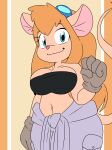  absurd_res anthro chip_&#039;n_dale_rescue_rangers clothing curvy_figure disney eyewear female gadget_hackwrench gloves goggles handwear hi_res hourglass_figure jumpsuit lirudraw mammal mouse murid murine rodent solo 