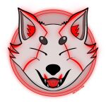 anthro canid canine canis chibi domestic_dog happy hi_res invalid_tag male mammal neon neonwater shiba_inu shibe solo spitz 