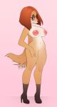  2022 absurd_res anthro big_breasts breasts canid canine canis domestic_dog eyewear eyewear_only female genitals glasses glasses_only hi_res illumination_entertainment mammal nectarfi nude pussy sing_(movie) solo suki_lane 