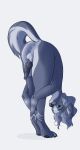  animated anthro butt canid canine canis domestic_dog genitals goallonely hi_res knot male mammal nude penis solo solo_focus tail tail_motion tailwag tale yppie_(character) 