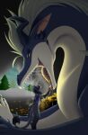  anthro anthro_prey bodily_fluids dragon duo extreme_size_difference female feral feral_pred fur furred_dragon hi_res horn imminent_vore male nardoragon open_mouth oral_vore peq42 saliva saliva_string size_difference sketchytwi tempest(sketchytwi) vore 