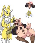  absurd_res anthro anus arm_tuft balls big_balls big_penis bodily_fluids chest_tuft clefairy crescent_moon curled_bangs digital_media_(artwork) drooling dub_doodlesnsfw eyebrows female fusion generation_1_pokemon generation_4_pokemon genitals hi_res hypno_(disambiguation) hypnosis hypnotic_eyes leg_tuft licking_tip lopunny male male/female mind_control moon neck_tuft nintendo penis phallic pixel_(artwork) pokemon pokemon_(species) pokemon_fusion pussy raised_tail rear_view saliva saliva_string star tail thick_eyebrows tuft wrist_tuft 