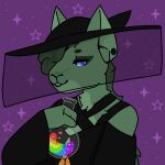  clothed clothing ear_piercing eyeshadow female hat headgear headwear invalid_tag jumpstart_games kyrii looking_at_viewer magic_user makeup neopet_(species) neopets piercing potion purple_eyes rainbow smile solo varlus virtual_pet witch witch_hat 