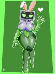  absurd_res breasts bunny_costume clothing costume cranebear female hi_res humanoid machine pinup pose robot robot_humanoid solo 