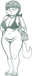  2023 4_toes absurd_res accessory anthro areola areola_slip bent_arm big_breasts big_eyes bikini bikini_top biped bottomless bottomless_anthro bottomless_female breasts cheek_tuft chubby_anthro chubby_female clock clothed clothing collarbone crotch_tuft curled_tail curvy_figure dark_hair digital_drawing_(artwork) digital_media_(artwork) domestic_cat eyebrow_through_hair eyebrows eyelashes facial_markings facial_tuft feet felid feline felis female female_anthro finger_ring footwear full-length_portrait fur fur_tuft genitals hair hair_accessory hairband hand_on_hip hand_on_own_hip head_markings hi_res holding_object holding_purse inner_ear_fluff innie_pussy iris jewelry legs_together looking_at_self looking_down looking_down_at_self mammal markings mature_anthro mature_female monochrome mouth_closed mrs._katswell navel necklace nickelodeon nipple_outline no_pupils plantigrade portrait prick_ears purse pussy redout ring_(jewelry) sandals shadow short_hair skimpy skimpy_bikini skimpy_swimwear solo standing straight_legs striped_body striped_face striped_fur stripes swimwear t.u.f.f._puppy tail thick_thighs three-quarter_view toes translucent translucent_hair tuft voluptuous watch wide_hips wristwatch 