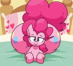  &lt;3 big_butt big_tail black_eyelashes black_pupils blue_eyes butt cutie_mark equid equine eyelashes female feral fluffy fluffy_hair fluffy_tail fur glistening glistening_eyes gravtitty hair hasbro hi_res horse huge_butt mammal my_little_pony pink_body pink_ears pink_fur pink_hair pink_tail pink_tongue pony pupils quadruped solo tail tongue tongue_out 