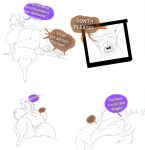  abdominal_bulge anthro belly big_belly big_breasts bovid breasts canid caprine dialogue english_text female female_pred genitals huge_belly huge_breasts huge_hips huge_thighs kindred_(lol) lamb_(lol) league_of_legends mammal masturbation obese obese_anthro obese_female overweight overweight_anthro overweight_female pussy riot_games scaliecrocs sheep solo text thick_thighs unbirthing unwilling_prey vaginal vaginal_masturbation vore wide_hips 