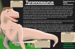  arcaxon_(artist) balls claws dinosaur dinosaur_tail documentary english_text feral feral_dinosaur feral_transformation feral_with_hair feral_with_human_bits feral_with_humanoid_penis foreskin genitals hair hi_res human_skin human_to_feral humanoid_genitalia humanoid_penis male national_geographic natural_documentary nature_documentary nude penis presenting reptile scalie sharp_teeth solo solo_focus species_transformation tail teeth text theropod transformation tyrannosaurid tyrannosaurus tyrannosaurus_rex 