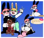  &lt;3 absurd_res animal_crossing anthro anthro_penetrating anthro_penetrating_human backsack balls big_butt big_penis bodily_fluids bottomless bottomless_gynomorph bottomless_intersex bottomless_male breasts butt butt_slap clothed clothed_sex clothing dialogue dripping duo english_text face_fucking facesitting fellatio female genital_fluids genitals girly group group_sex gynomorph hand_on_butt happy hi_res human human_on_anthro human_penetrated intersex intersex/female intersex/male interspecies irrumatio lagomorph leporid male male/female mammal nintendo oral oral_penetration partially_clothed penetration penile penile_penetration penis penis_in_mouth phone precum precum_drip rabbit saliva sasha_(animal_crossing) selfie sex sitting_on_another slap smug spanking susaroo suzi_(susaroo) sweat text threesome trans_(lore) trans_woman_(lore) trio villager_(animal_crossing) 