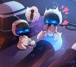  &lt;3 astro_(astro_bot) astro_bot_(series) balls bj_(artist) blush bodily_fluids cum digital_media_(artwork) duo erection female genital_fluids genitals hi_res humanoid machine male masturbation not_furry penis pussy robot robot_humanoid sony_corporation sony_interactive_entertainment sweat vibrating 