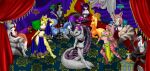  bound female group group_sex hi_res kate_(disambiguation) kate_(morpheuskibbe) male orgy party sergal sex 