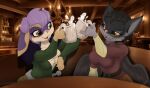  anthro bar breasts cheering female furry 