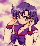  bishoujo_senshi_sailor_moon blue_bow blue_bowtie blue_eyes blue_hair blue_sailor_collar bow bowtie glasses juuban_high_school_uniform kotobuki_kazuki long_sleeves mizuno_ami sailor_collar school_uniform serafuku shirt short_hair swept_bangs white_shirt 