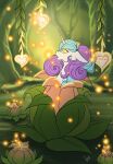  bound curled_hair encasement equid equine female feral flower glowing hair hasbro horn horse mammal my_little_pony nature nature_background plant pony solo spiral_eyes stirren unicorn 