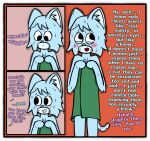  2023 after_shower anthro blush colored comic digital_drawing_(artwork) digital_media_(artwork) domestic_cat eggnaug english_text felid feline felis flat_colors fur hair hi_res male mammal marshall_(eggnaug) open_mouth simple_background smile solo tail text towel towel_wrap url 