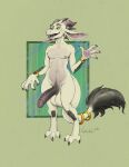  balls big_balls dick_out fluffy fluffy_tail genitals gorath hi_res kobold tail 