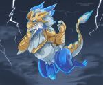  anthro artist_name asian_mythology aurelion_sol_(lol) balls big_butt butt claws digital_media_(artwork) dragon east_asian_mythology eastern_dragon erection feet fur genitals hair humanoid_genitalia humanoid_penis league_of_legends male mythology nude penis riot_games scalie smile solo spunkerart storm tail teeth thick_thighs toe_claws toes 
