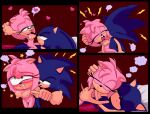  &lt;3 absurd_res after_sex ahegao amy_rose anal anal_penetration anthro blue_archer_(artist) blue_body blue_fur blush bodily_fluids breasts butt comic duo embrace eulipotyphlan female fur genitals green_eyes hedgehog hi_res hug looking_pleasured male male/female mammal nipples nude penetration pink_body sega sex simple_background sleeping sonic_the_hedgehog sonic_the_hedgehog_(series) sweat vaginal vaginal_penetration 
