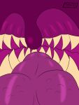  absurd_res anthro back_of_throat deltarune female first_person_view hi_res inside_mouth internal solo susie_(deltarune) teeth trigger12_(artist) undertale_(series) uvula vore 